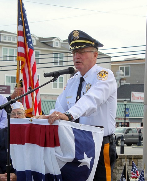Cape May County Sheriff Gary Schaffer will be a guest speaker during Sea Isle City’s 2016 Patriot Day Ceremony
