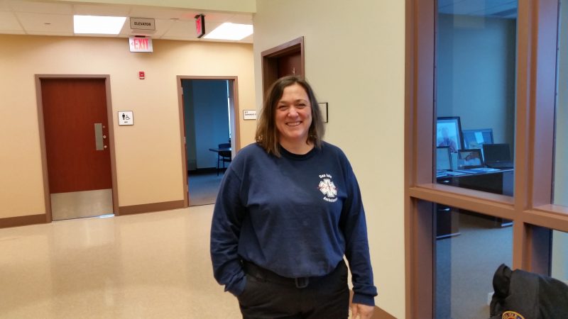 Kris Lynch, chief of the volunteer ambulance squad, said she needs more details about the city's plans for a professional EMS unit.