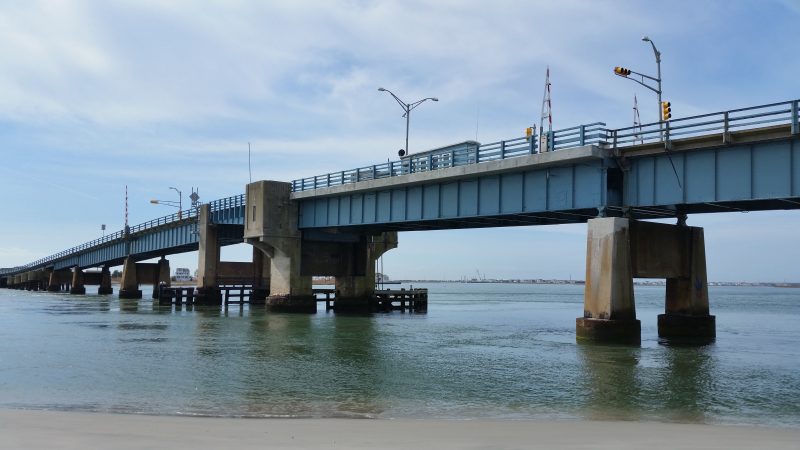 The Townsends Inlet Bridge connects the southern tip of Sea Isle City with Avalon.