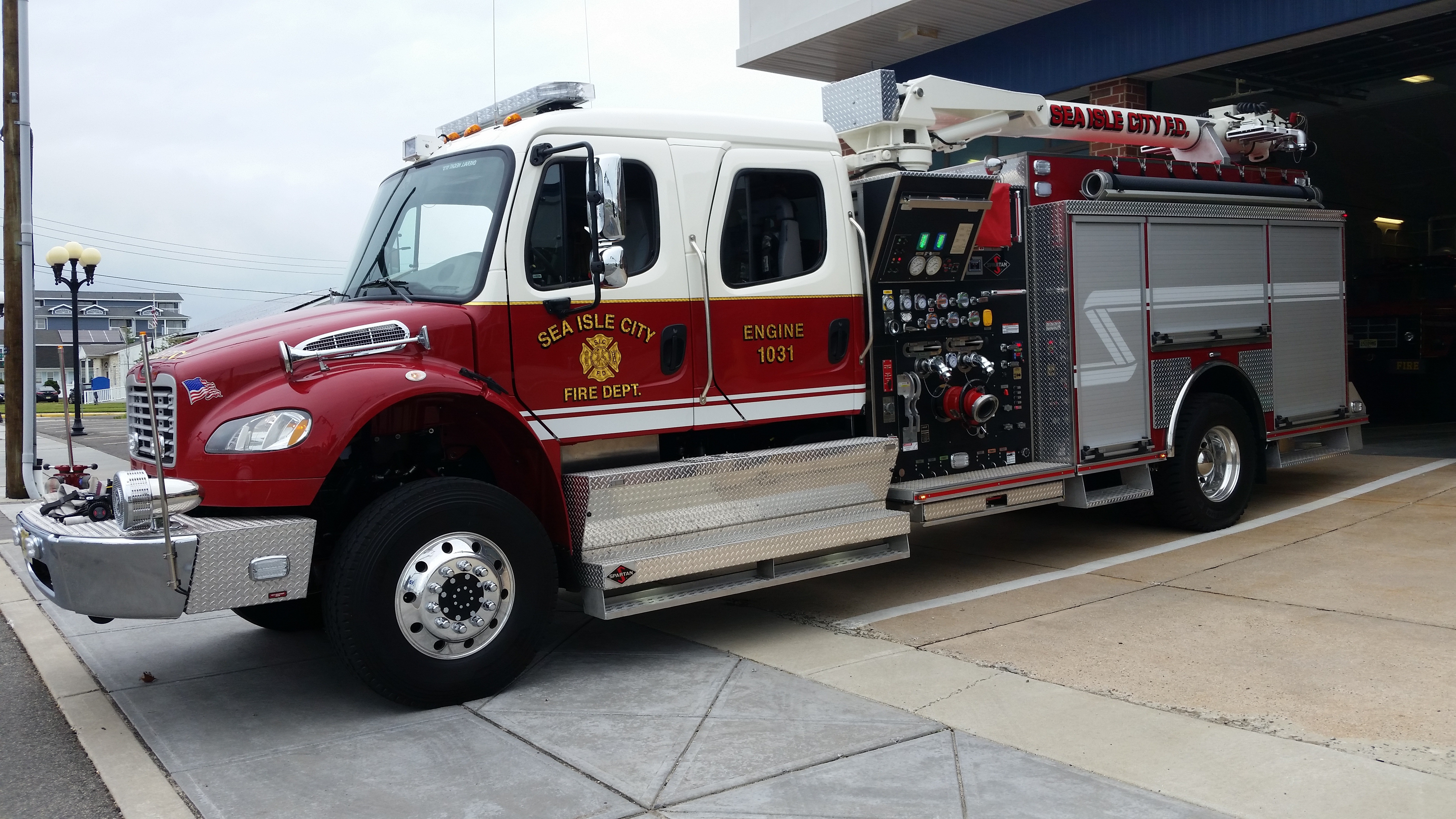 Sea Isle City's New 632,000 Fire Truck Ready for Action Sea Isle News