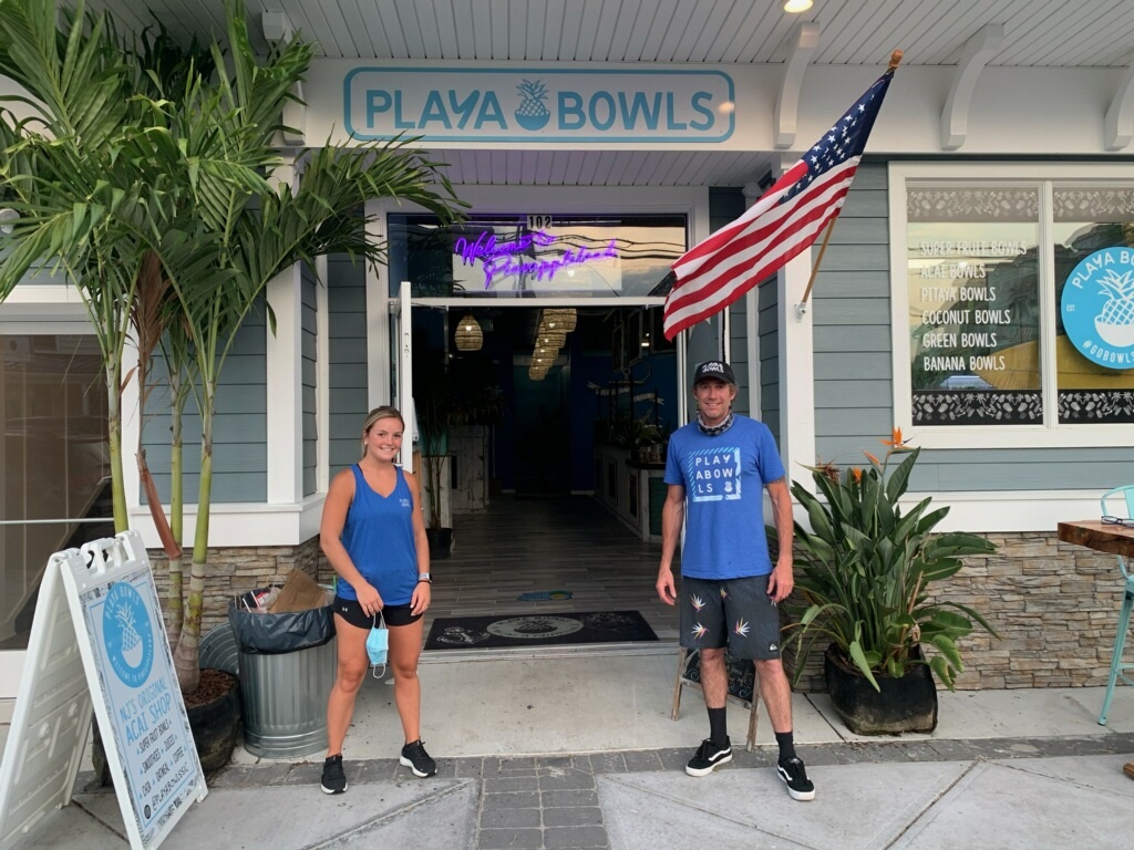 Above head and shoulder gone crazy zebra Playa Bowls: Healthy and Delicious Treats | Sea Isle News