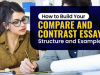 compare contrast essay structure